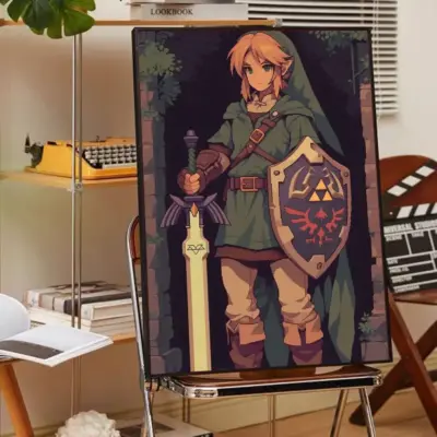 Must Try The Legend of Zelda Wall Art