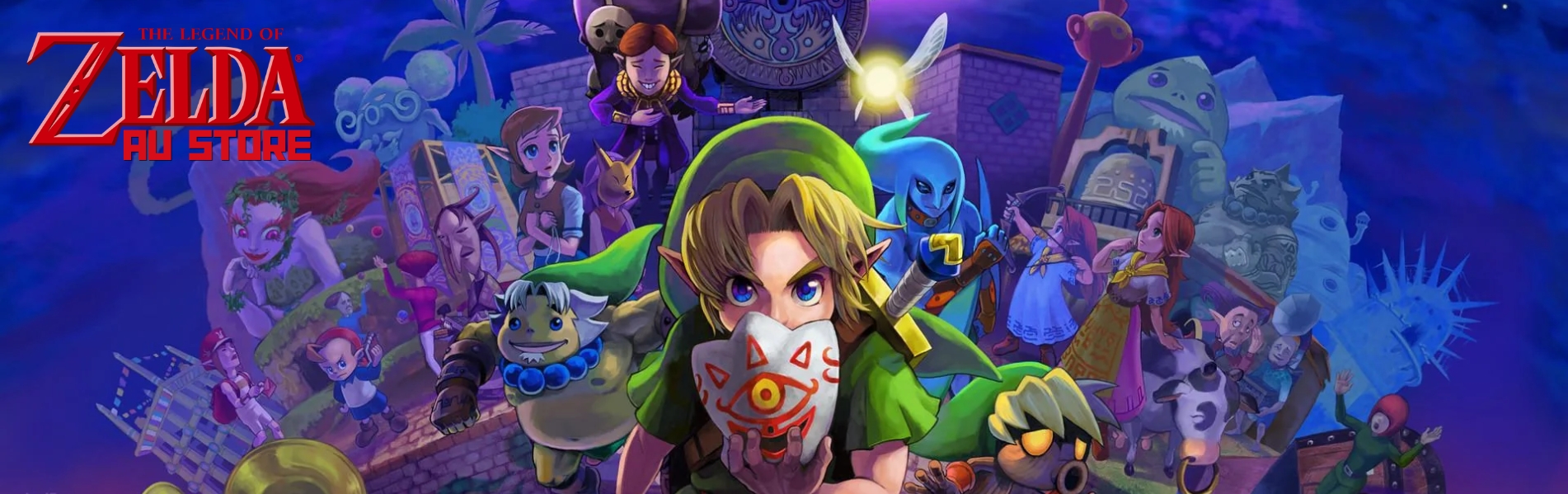 Zelda AU Store Banner - Zelda AU Store