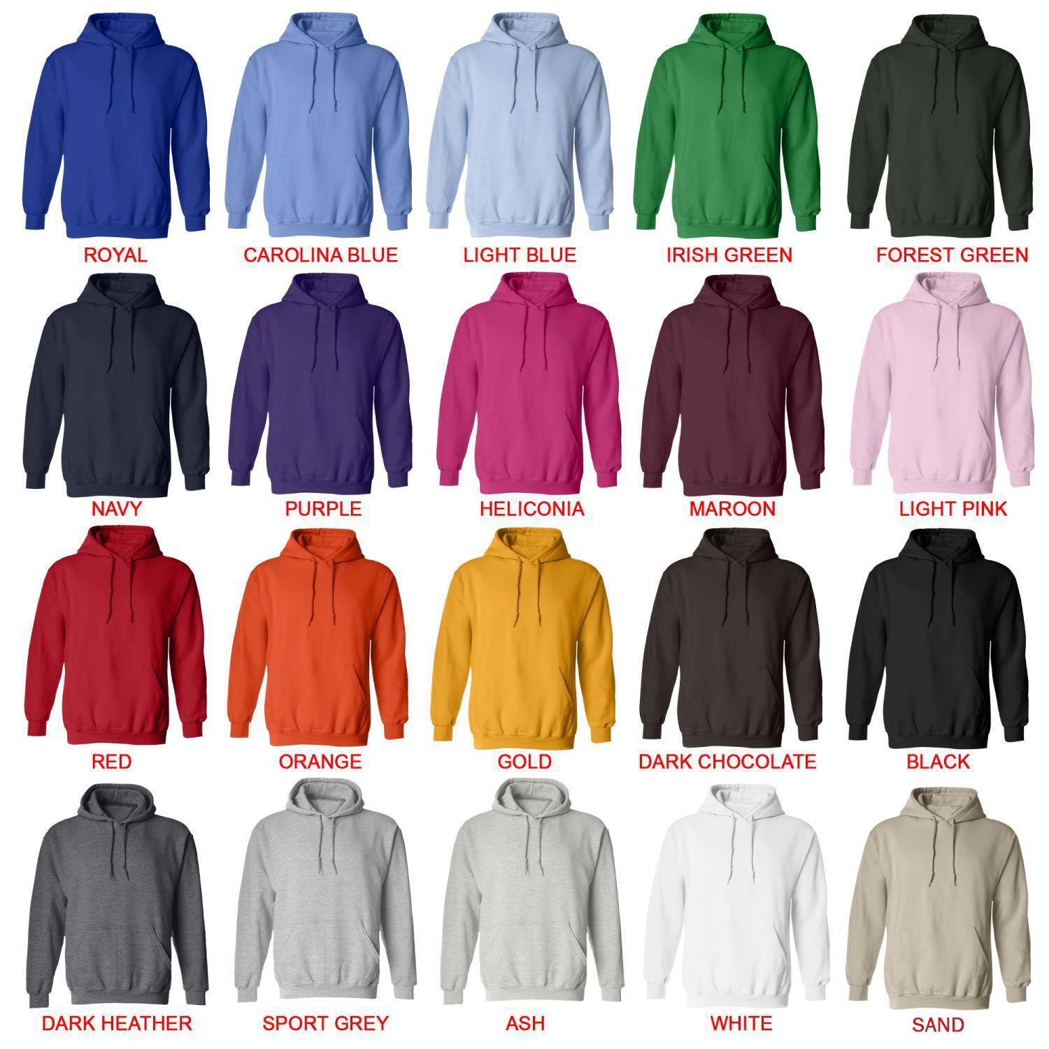hoodie color chart - Zelda AU Store