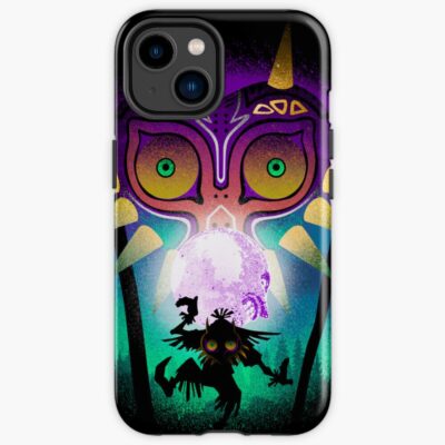 The Moon And The Mask - Majora's Mask Iphone Case