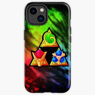Spiritual Tri Stones Colorful Iphone Case