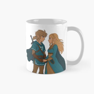 Link And Zelda Mug