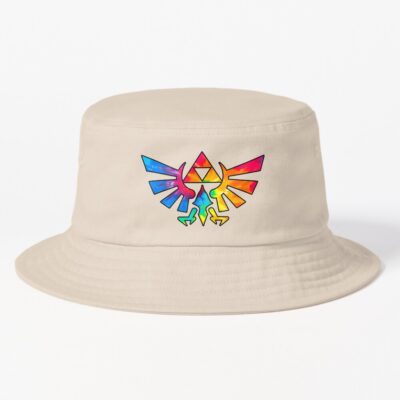Sacred Golden Triangle Tie Dye Bucket Hat