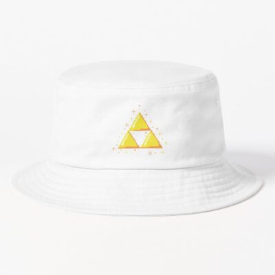 Triforce Pixel Bucket Hat