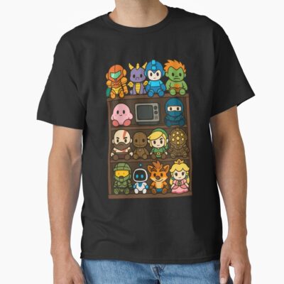 Chibi Character Game Collab T-shirt