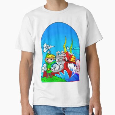 The Wind Waker - Link And King Of Red Lions T-shirt