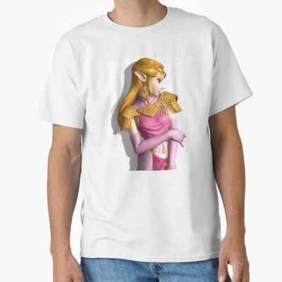 Melee Zelda Portrait - Ocarina Of Time T-shirt