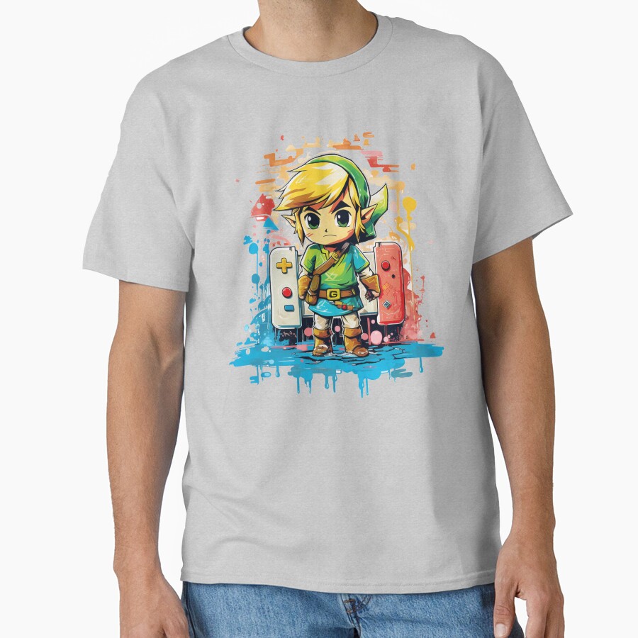 ssrcoclassic_teemens_02heather_greyfrontproduct_squarex1000-26 ssrcoclassic teemens 02heather greyfrontproduct squarex1000 26 - Zelda AU Store