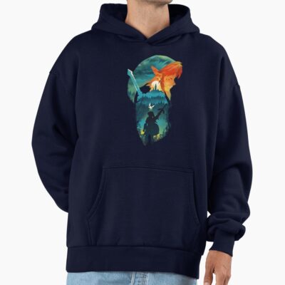 Hyrule Hero Link Master Sword - Breath Of The Wild Hoodie