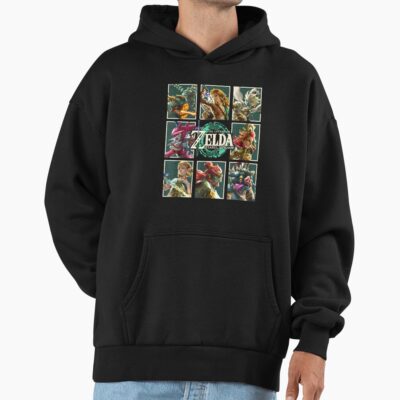Tears Of The Kingdom Characters Hoodie