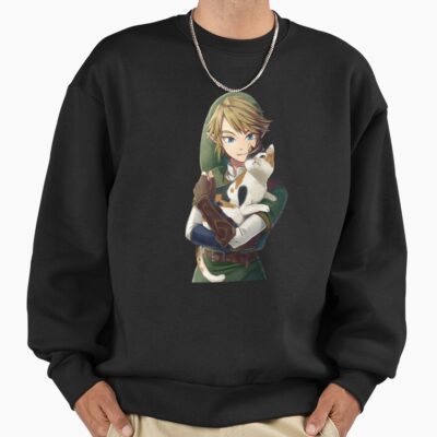 Tears Of The Kingdom - Link And Cat Sweatshirt