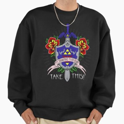 It's Dangerous To Go Alone! The Legend Of Zelda Sweatshirt