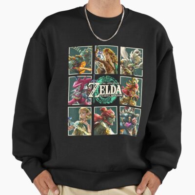 Tears Of The Kingdom Characters Sweatshirt