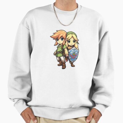 Link And Zelda - Four Sword Sweatshirt