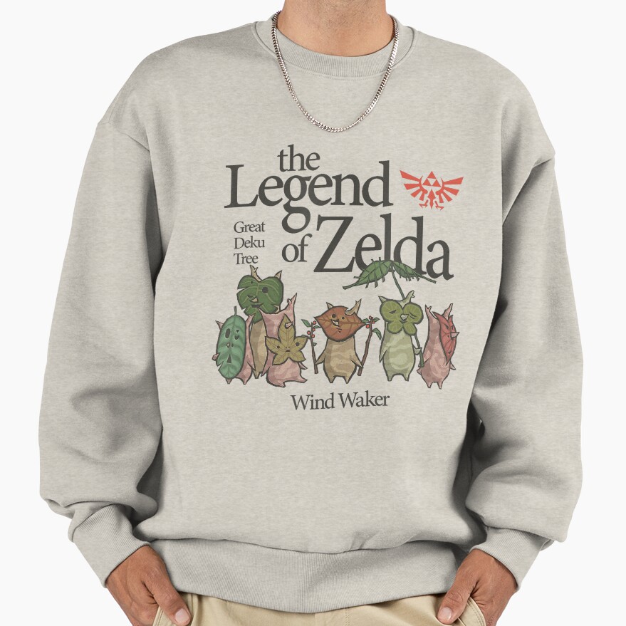 ssrcooversized_sweatshirtmens_01oatmeal_heatherfrontsquare_productx1000 - Zelda AU Store
