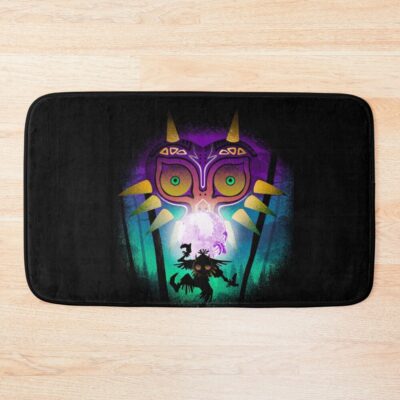 The Moon And The Mask - Majora's Mask Bath Mat