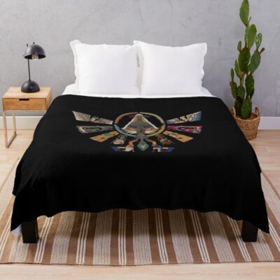 The Legend Of Zelda: Tears Of The Kingdom Throw Blanket