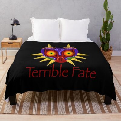 Fate - Majora's Mask Throw Blanket