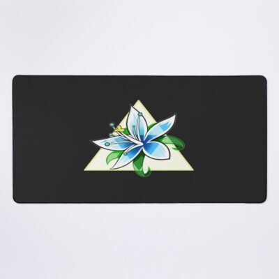 Flower Triforce And Silent Princess Mouse Pad