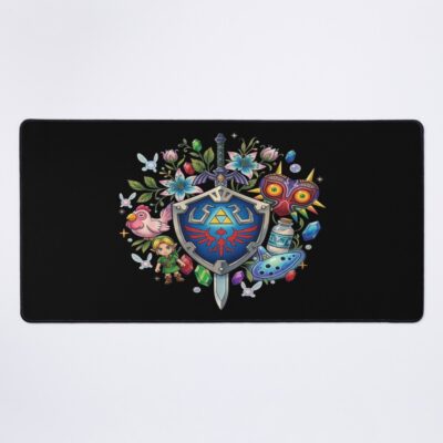 A Hero S Trinkets The Legend Of Zelda Mouse Pad