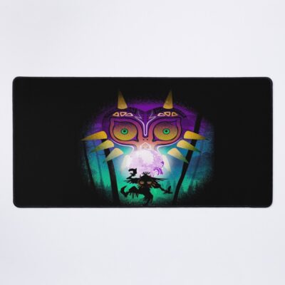 The Moon And The Mask - Majora's Mask Mouse Pad