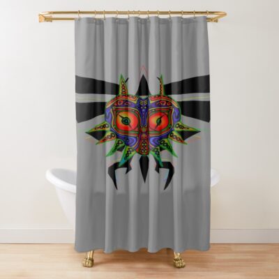 Dark Mask - Majora's Mask Shower Curtain