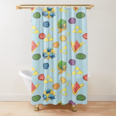 A Classic Icon The Legend Of Zelda Shower Curtain