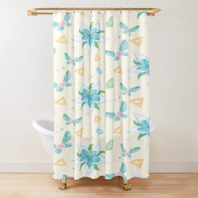 Silent Princess Breath Of The Wild Shower Curtain
