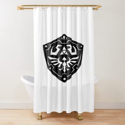 Hylian Shield Shower Curtain