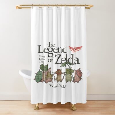 The Legend Of Zelda - Wind Waker Shower Curtain