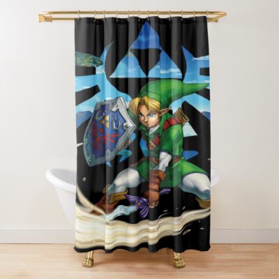 Time Warrior Shower Curtain