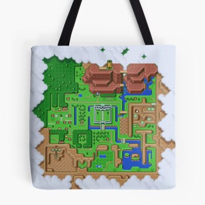 Lttp World Map  A Link To The Past Tote Bag